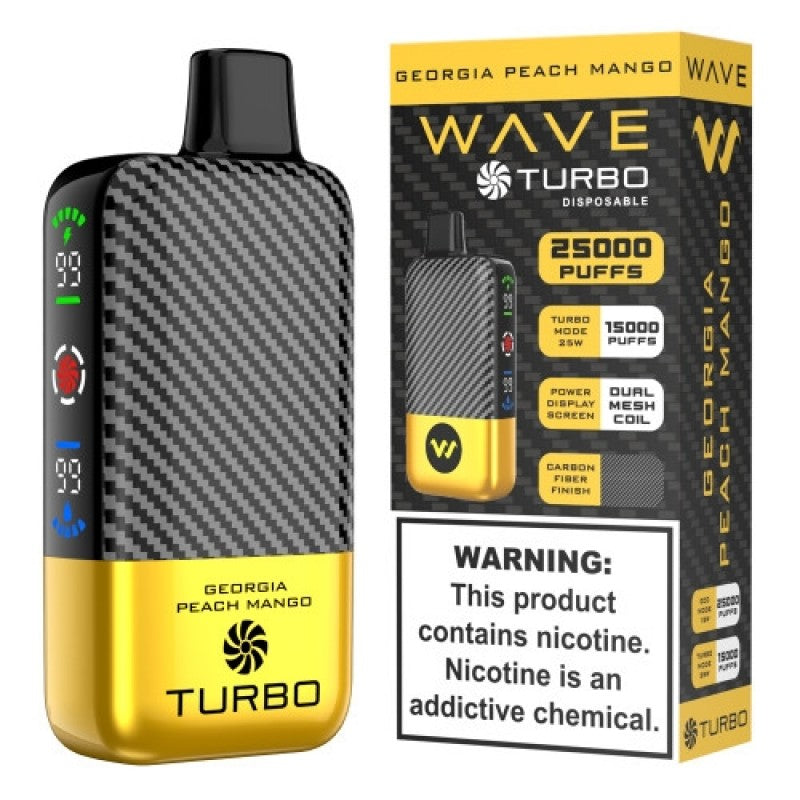 Wave Turbo 25000 Rechargeable Disposable Price 17.99$