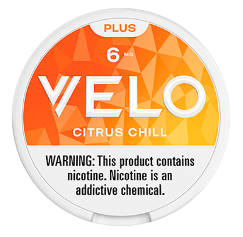 Velo Plus Citrus Chill Nicotine Pouches Vape - 6mg/9mg Price 11.99