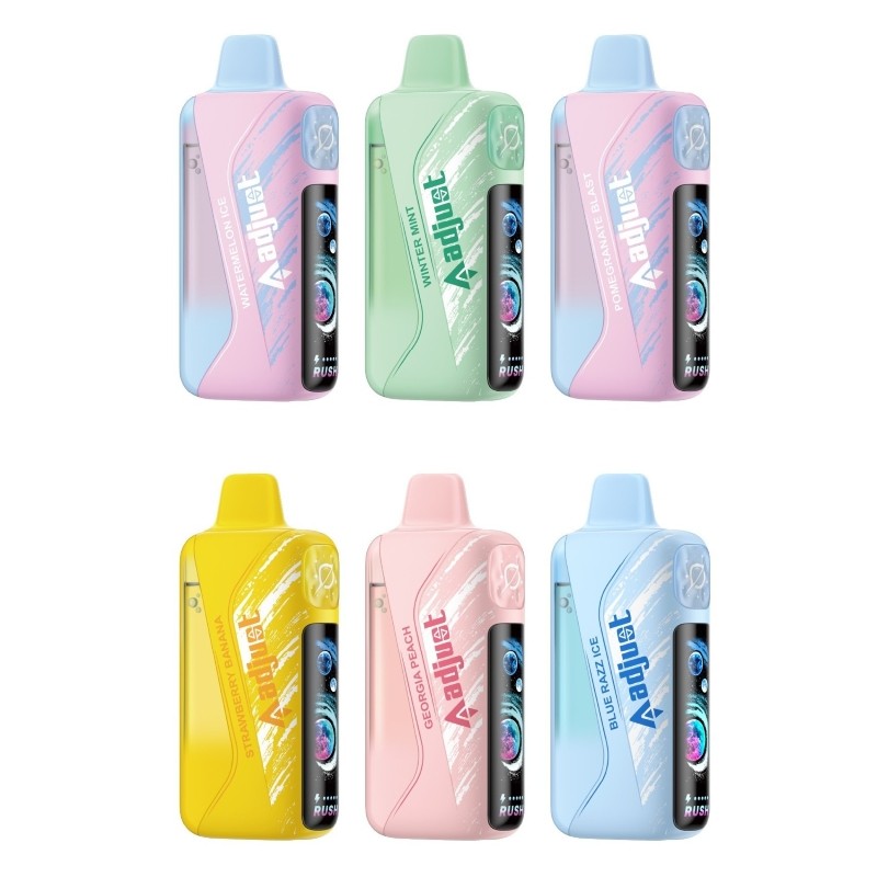 Adjust Myrusher 40K Disposable Vape - Adjustable Power 40000 Puffs   purevapejunction.com