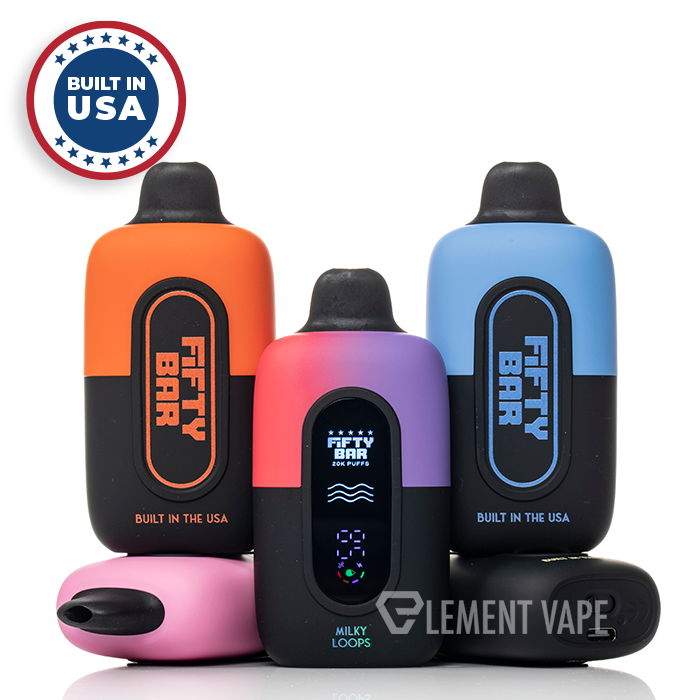 Fifty Bar V2 20K Disposable Vape Kit - Always on Boost Mode
