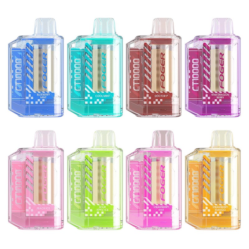 Foger CT10000 | See Through Rechargeable Disposable Vape purevapejunction.com Foger CT10000 | See Through Rechargeable Disposable Vape purevapejunction.com