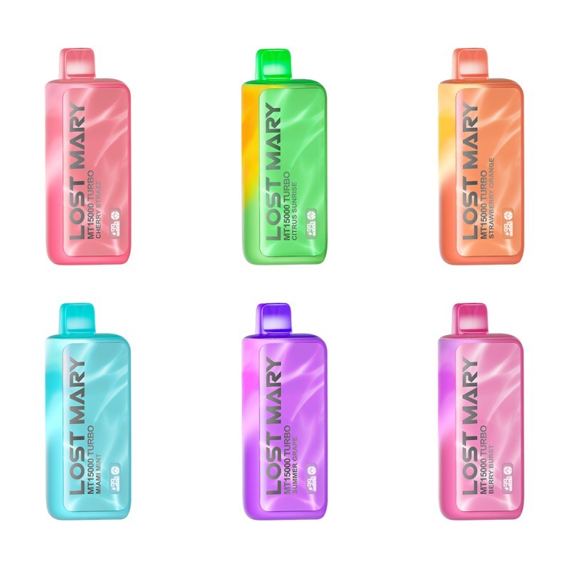 Lost Mary MT15000 Turbo | Disposable Vape Flavors purevapejunction.com Lost Mary MT15000 Turbo | Disposable Vape Flavors purevapejunction.com
