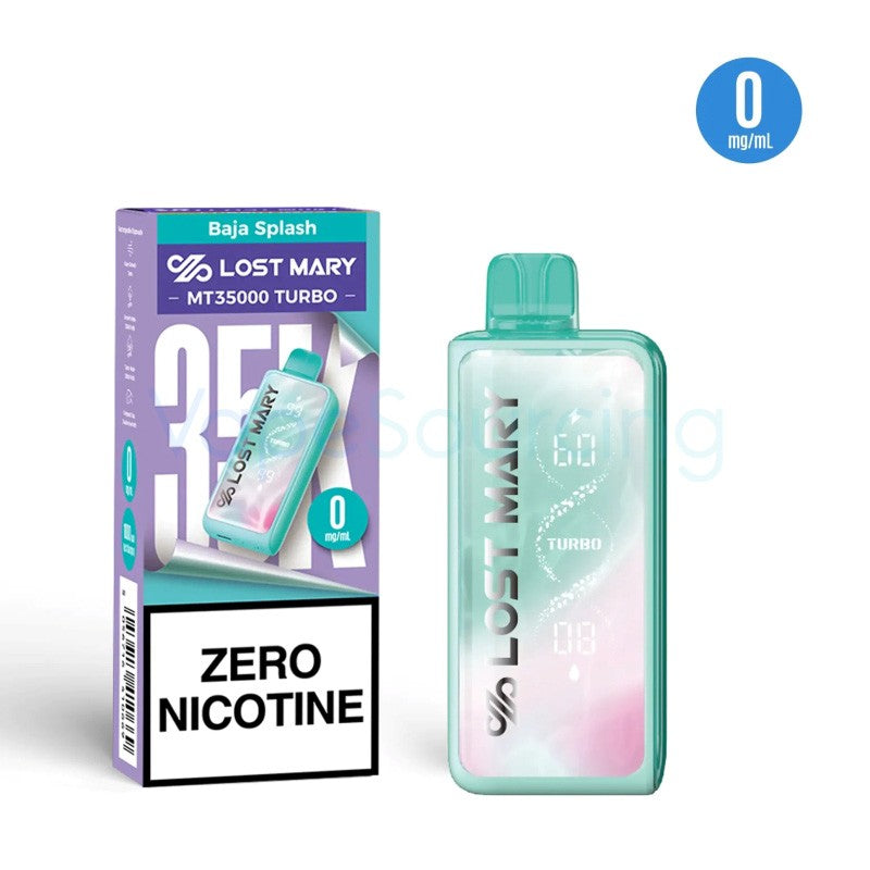 Lost Mary MT35000 Turbo Zero Nicotine Vape Disposable - 35K Puffs purevapejunction.com Lost Mary MT35000 Turbo Zero Nicotine Vape Disposable - 35K Puffs purevapejunction.com