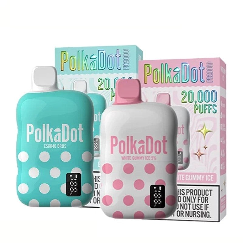 Polkadot PD20000 Disposable Vape | 0%, 5% Device