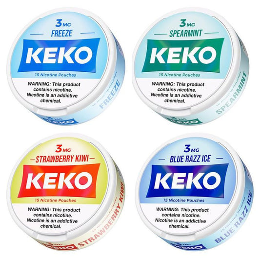 Keko Nicotine Pouches - Vape Flavor Capsule for Layered Tastes