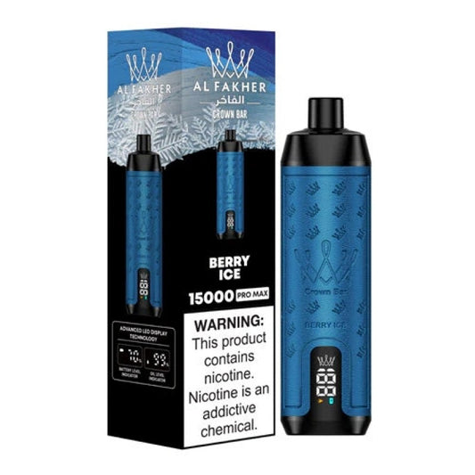 AL Fakher Crown Bar 15K 15000 Puffs Pro Max Disposable Vape