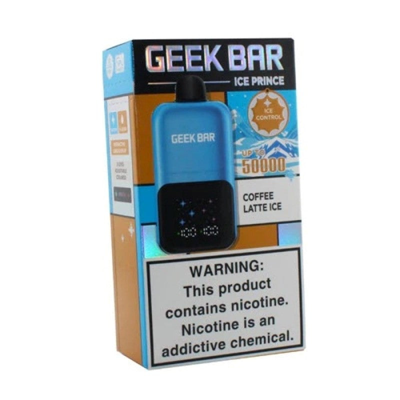 Coffee Latte Ice Geek Bar Ice Prince 50K Disposable Vape | 50000 Puffs