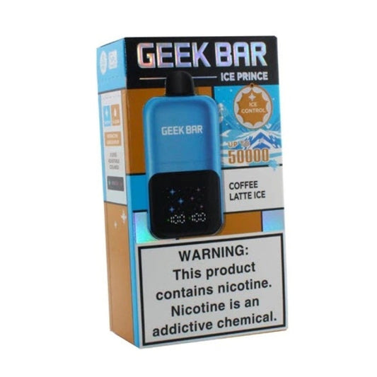 Coffee Latte Ice Geek Bar Ice Prince 50K Disposable Vape | 50000 Puffs