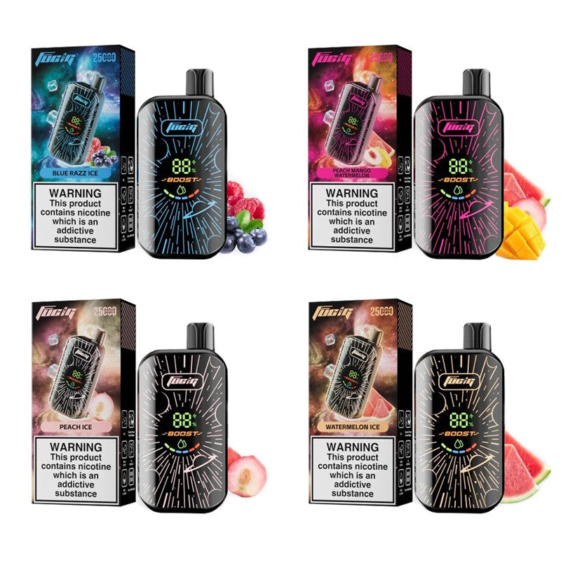 FUCIG M25K Disposable Vape - Full Colorful Screen Digital Device