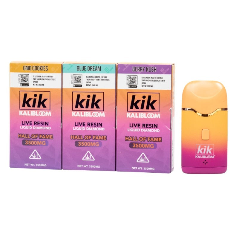 Kalibloom Kik Hall of Fame Liquid Diamond Disposable Kit