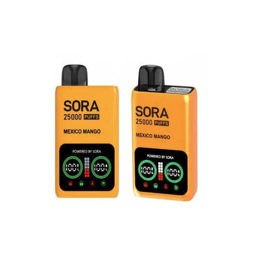 Sora 25000 Puffs | Disposable Smart Electronic Vape 5%