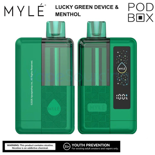 Myle Pod Box 35K Disposable Vape - 35000 Puffs Device Kit