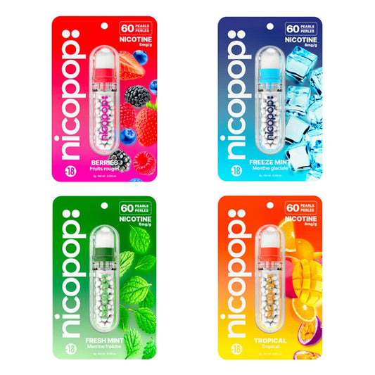 Nicopop Nicotine Pearls | Nicotine Pouche | 8mg/g