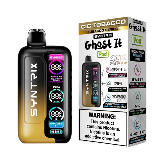 OXBAR SYNTRIX Ghost It 40K Vape Disposable 40000 Puffs