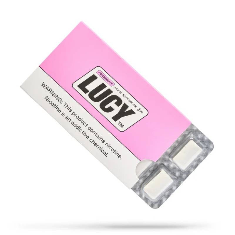 Lucy Pomegranate Nicotine Gum Price 10.00$ Vape Accessories