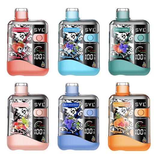 SVL BX12000 Disposable Vape Kit [5PC Rechargeable]