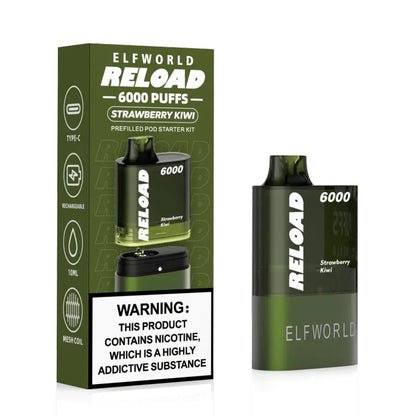 Elf World Reload 6000 Disposable Box Vape Device