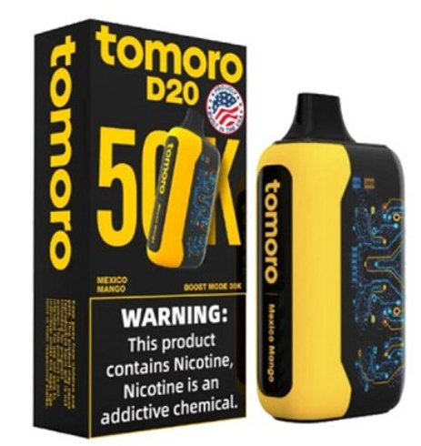 Tomoro D20 50K Disposable Vape Kit - 50000 PUFFS $20.95