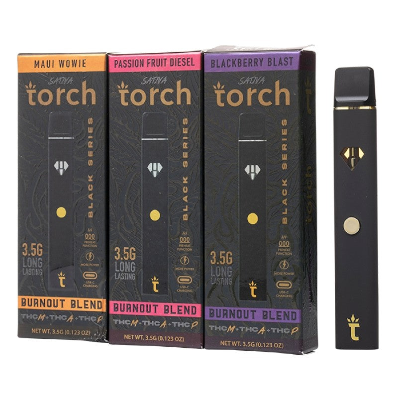 Torch Burnout Black Series Disposable 3.5G | Vape Kit