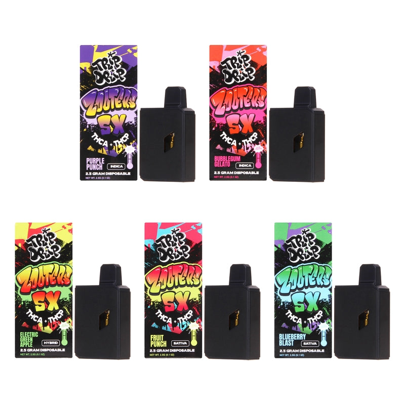 Trip Drip Zooters 5x Disposable 2500