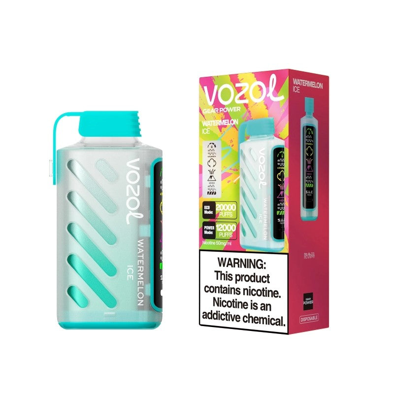 VOZOL Gear Power 20000 Puffs Rechargeable Disposable Vape