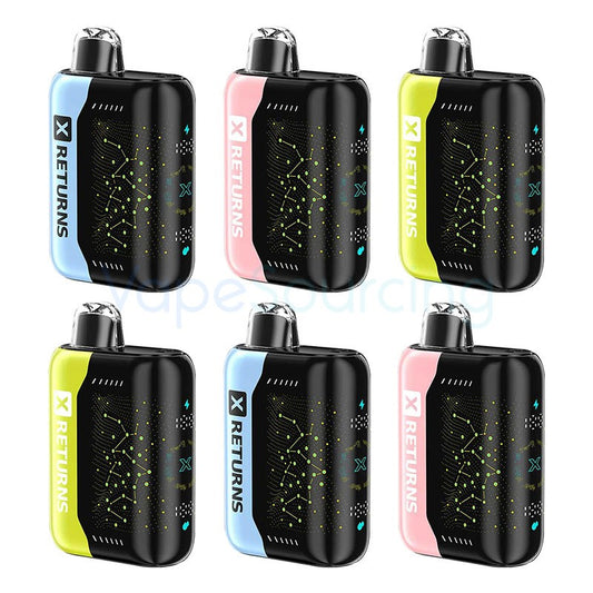 X Returns GB25000 Disposable Vape Kit 25K Puffs Price $13.99