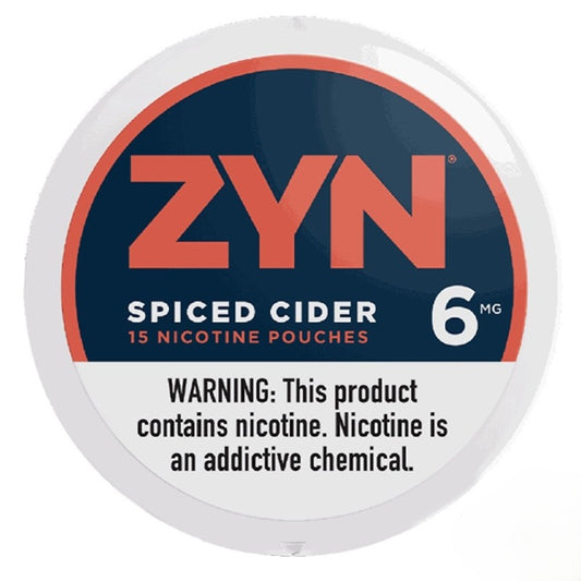 ZYN Spiced Cider Nicotine Pouches Vape New Device 3/6mg