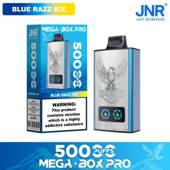 JNR Mega Box Pro 50K Disposable Vape Kit - USB-C Rechargeable