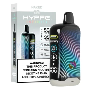 Naked Hyppe Infiniti 50K Disposable Vape Kit - 50000 Puffs