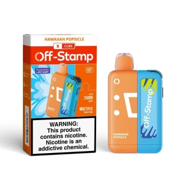 Off-Stamp X Cube 25K Disposable Vape by LOST MARY