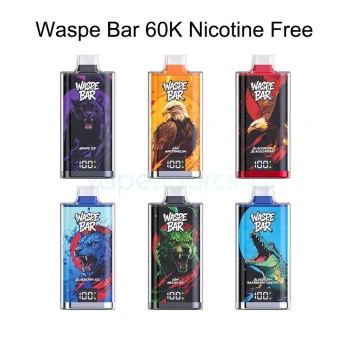 Waspe Bar 60K Zero Nicotine Disposable Vape Kit - 60000 Puffs